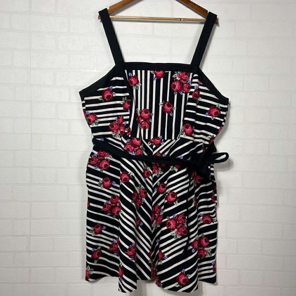 Bea & Dot ModCloth Rose Mini Dress Women 2X Fit and Flare 20W